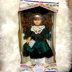 Vintage Victorian Collection Doll Genuine Porcelai